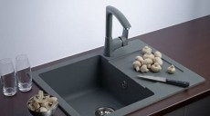 Мойка Серого цвета (Грей) в интерьере